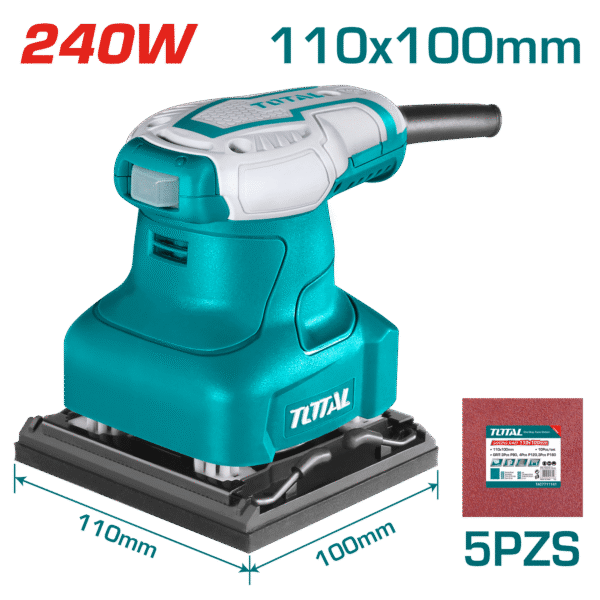 LIJADORA DE PALMA 240W 14000RPM 110X100MM INDUSTRIAL
