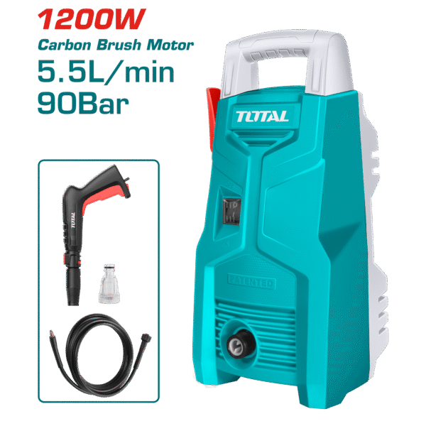 LAVADORA DE ALTA PRESION 1200W 1300PSI 5.5L/MIN