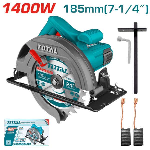 SIERRA CIRCULAR 1400W 4800RPM 185X20MM INDUSTRIAL