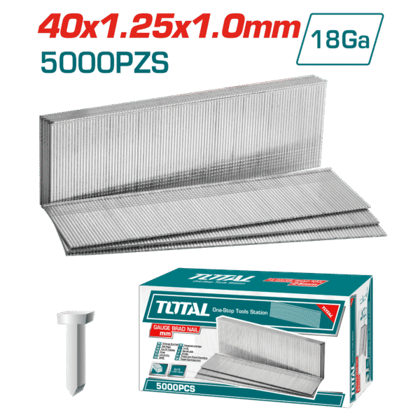 TIRAS DE CLAVOS 5000PCSXCAJA 40MM