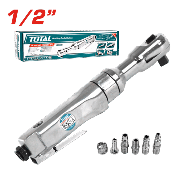 LLAVE RACHET NEUMATICA 68NM 1/2PULG 160RPM 3CFM INDUSTRIAL