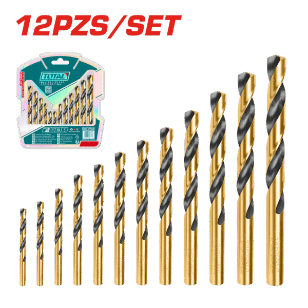 SET DE BROCAS HSS 12PZS/SET 2-8MM