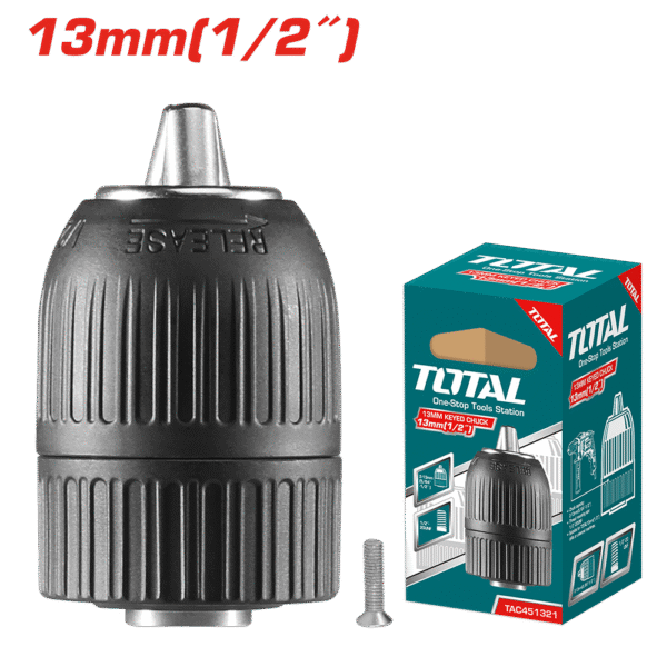 CHUCK SIN LLAVE 2-13mm CONEXIÓN 1/2” – 20UNF