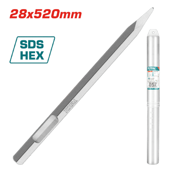 CINCEL HEX 28X520MM PUNTO
