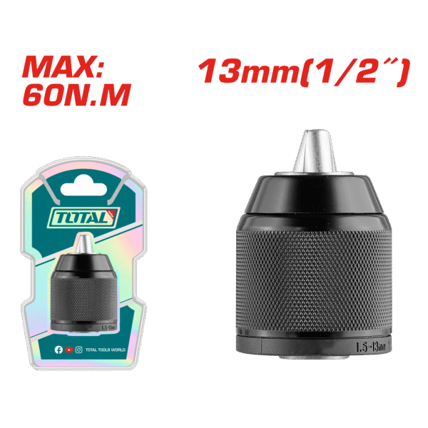 MANDRIL DE IMPACTO 13MM SIN LLAVE