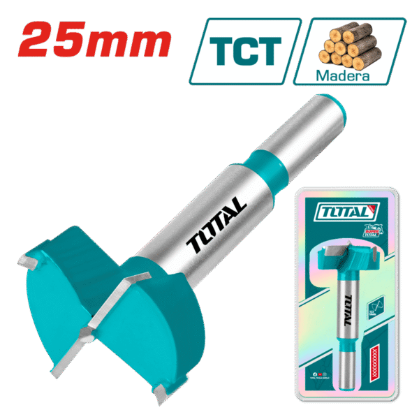 BROCA FORSTNER 25MM HOJA TCT