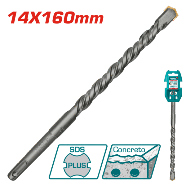 BROCA SDS PLUS 14 X 160MM INDUSTRIAL