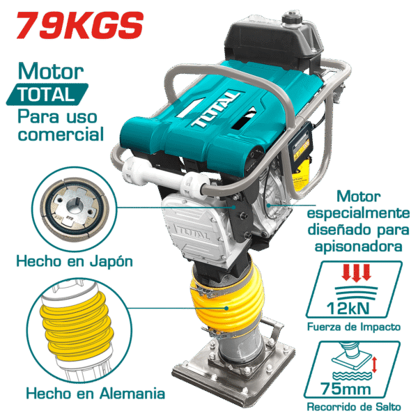 APISONADOR 3.2KW (4.0HP) 79KG 12KN 640-680RPM