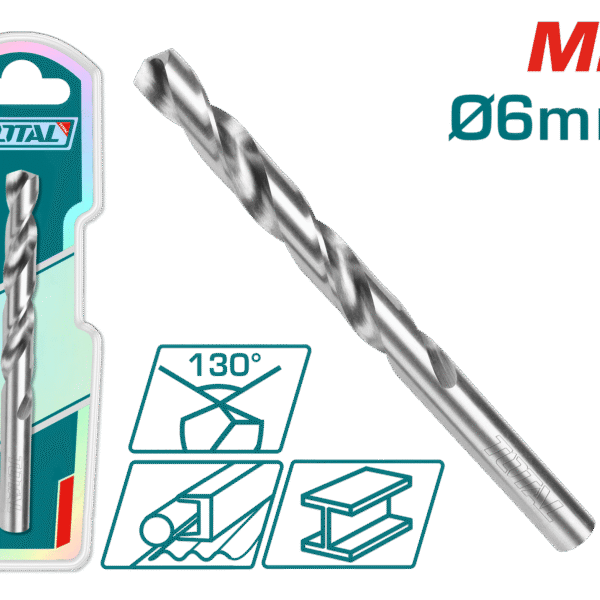 BROCA M2 HSS D:6.0MM 130º INDUSTRIAL