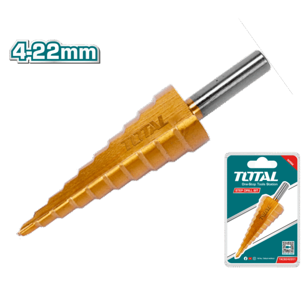 BROCA ESCALONADA HSS 4341 04-22MM