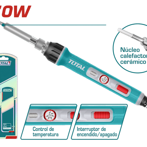 CAUTIN ELECTRICO 70W PRE:1-2MIN NUCLEO CERAMICO INC CONTROL TEMP