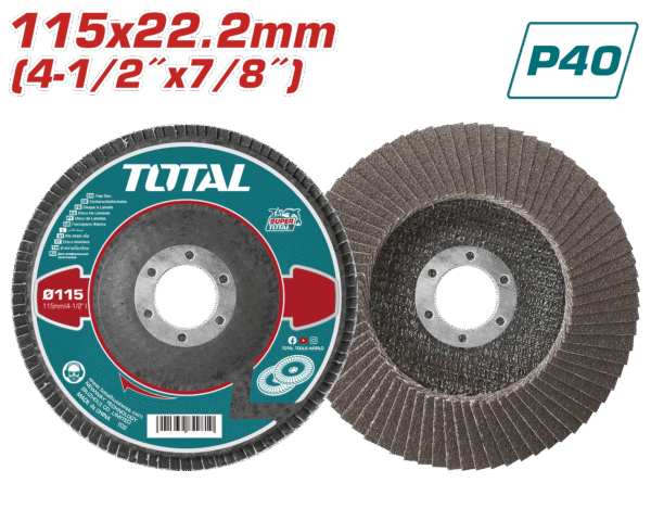 DISCO FLAP 115X22MM P40 ALTA VELOCIDAD